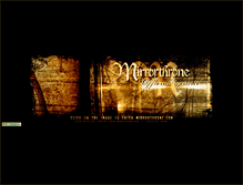 Tablet Screenshot of mirrorthrone.com